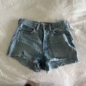 Denim Forum the ex-boyfriend shorts